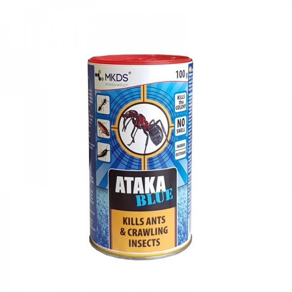 ATAKA BLUE INSEKTICIDAS NUO SKRUZDŽIŲ, 100 G