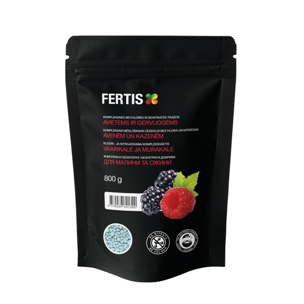FERTIS комплексные удобрения для малины и ежевики 0,8KG
