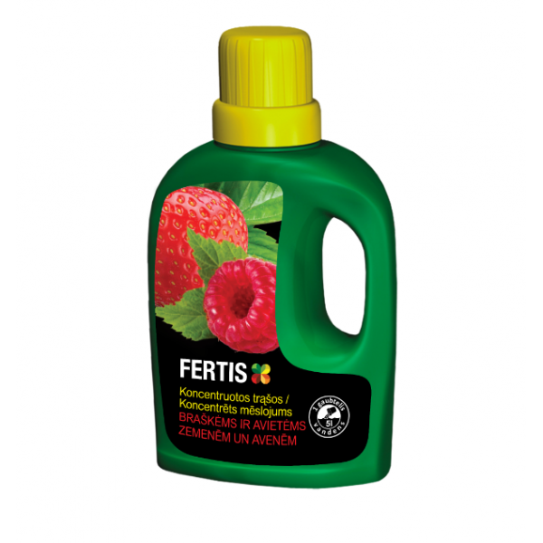 FERTIS vedel kontsentreeritud väetis maasikatele ja vaarikatele 0,5 L