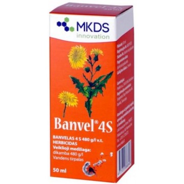 BANVEL 4S HERBICIDAS (50ml)