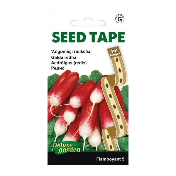 Aedrõigas (redis) Flamboyant 5 seed tape