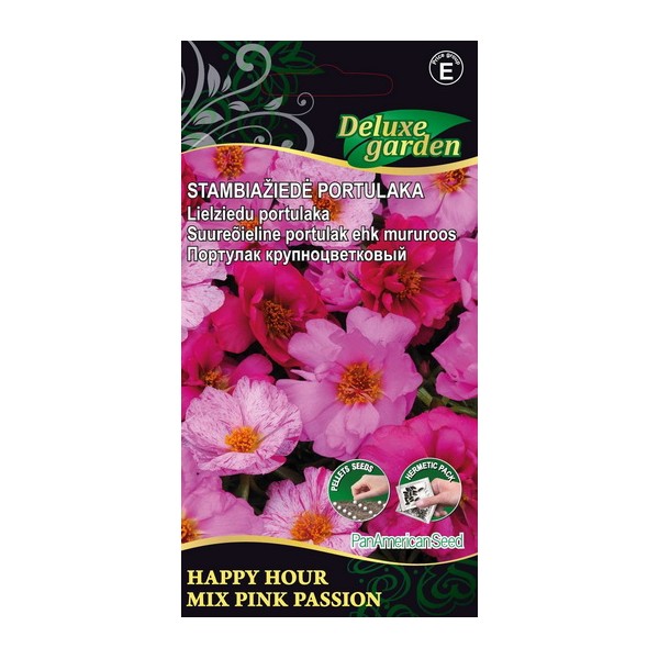 Suureõieline portulak ehk mururoos Happy Hour Mix Pink Passion