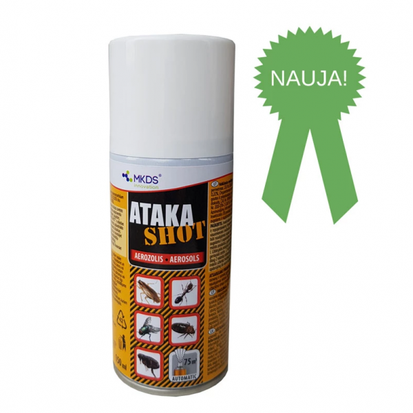 ATAKA SHOT Aerosool insektitsiid 150 ml