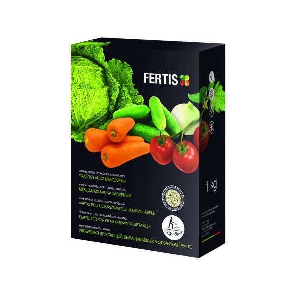 Kompleksväetis avamaaköögiviljadele ilma kloori ja nitraatideta (1 KG)