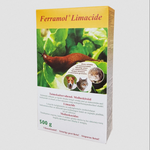 Ferramol Limacide moliuskocidas nuo sraigių ir šliužų 500g