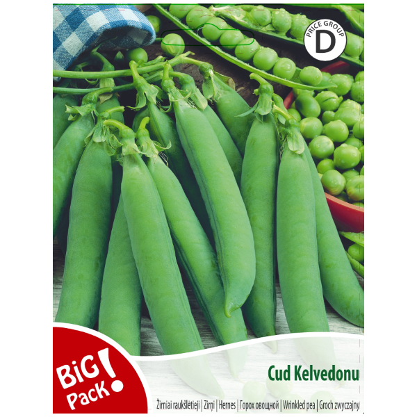 Горох овощной Cud Kelvedonu (Большие и сладкие)