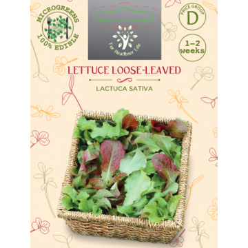 Microgreens Lettuce Red...