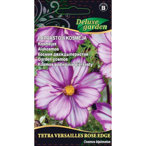 Космея дваждыперистая Tetra Versailles Rose Edge 0,5g