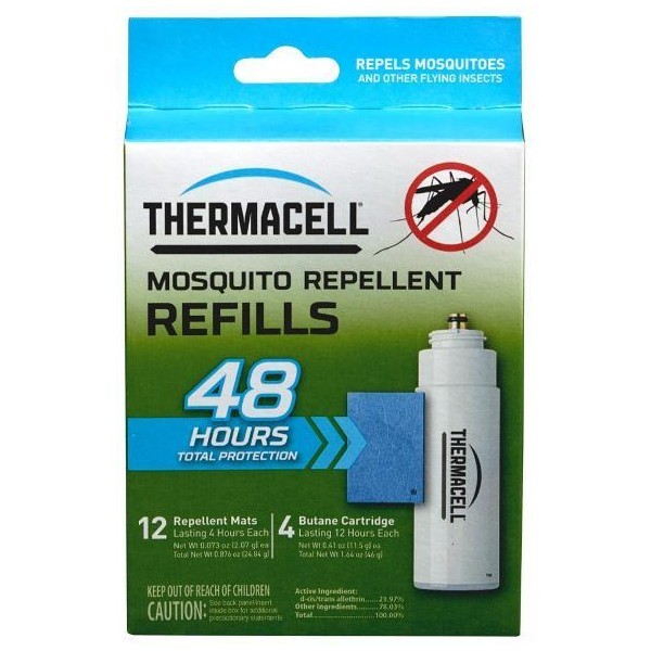 R-4 ThermaCELL užpildymo paketas 48val. nuo uodų