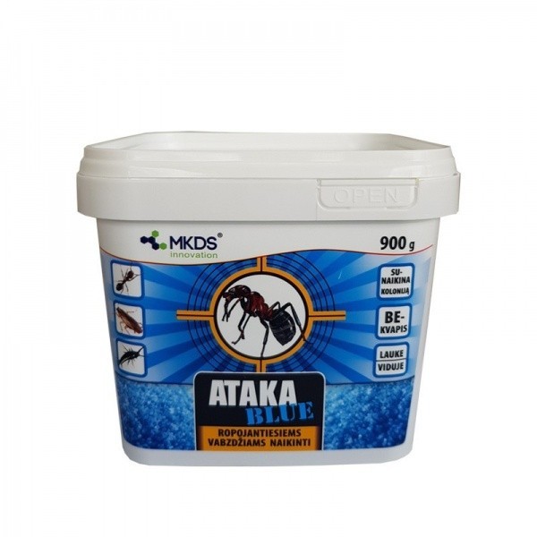 Ataka Blue Insekticidas 900g, skruzdėms naikinti