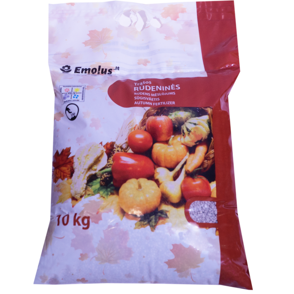 Rudeninės kompleksinės trąšos 10kg.