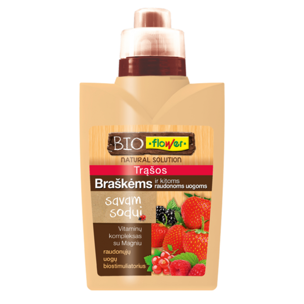 Skystos trąšos "Flower" braškėms 500ml.