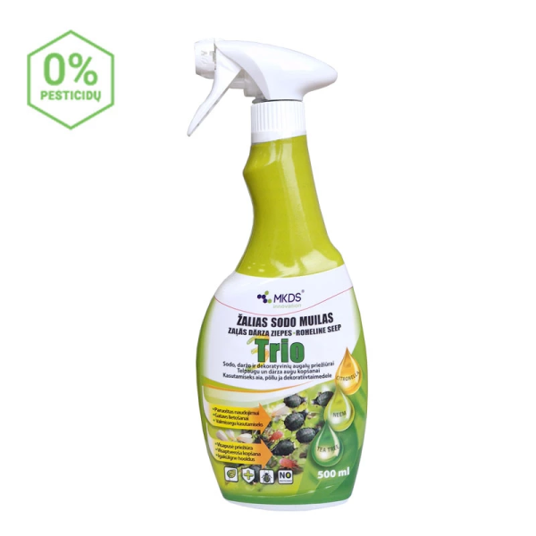 Roheline aiaseep "TRIO" (pihustus) 500ml.