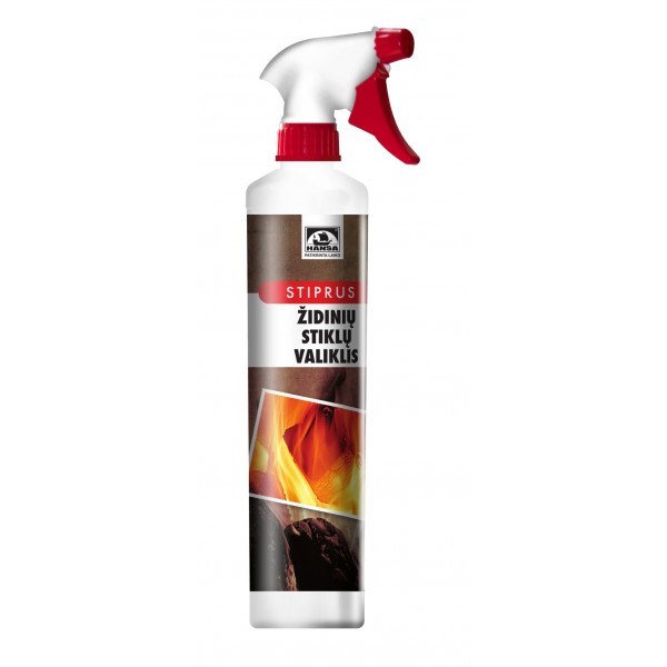 Kaminaklaasi puhastusvahend (tugev) 1000ml