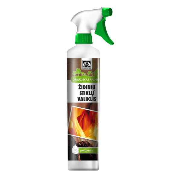 Kaminaklaasi puhastusvahend (vahutav) 500ml