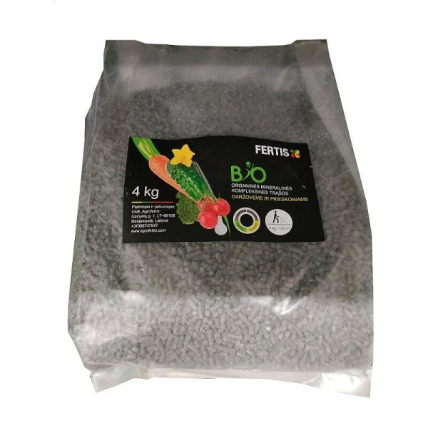 FERTIS Orgaaniline mineraalväetis köögiviljadele ja vürtsidele 4kg