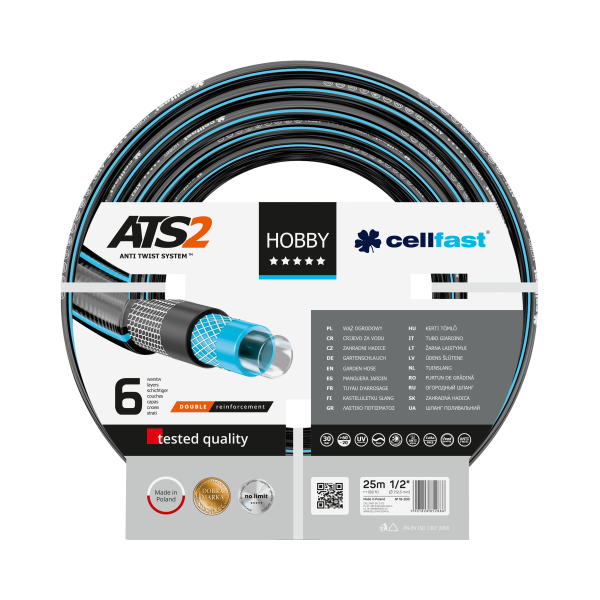 Cellfast aiavoolik Hobby 1/2" 25m