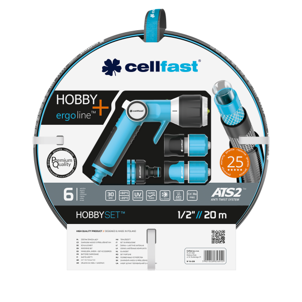 Cellfast kastmissari HOBBY ATS2 1/2" 20m