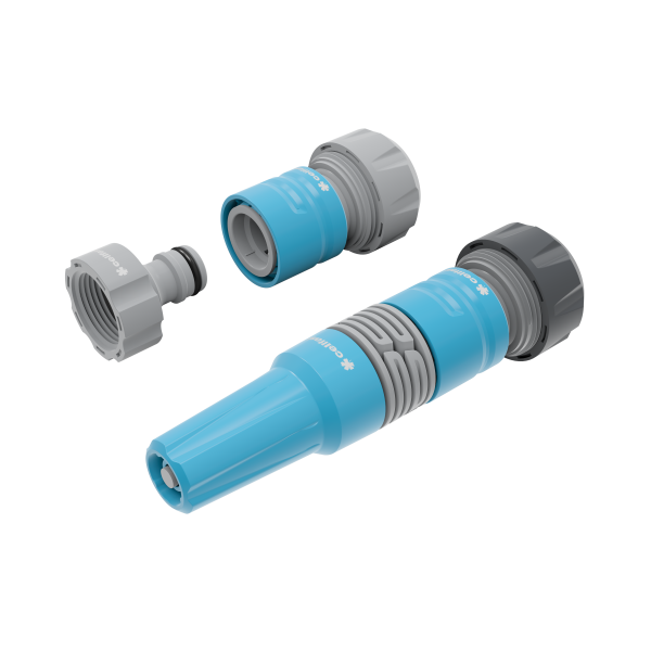 Cellfast reguleeritav voolikuotsik IDEAL™ 3/4" koos tarvikutega