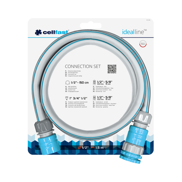 Cellfast ühendusvoolik MULTIFLEX 1/2". 1.5