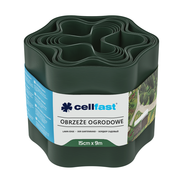 Cellfast Aia muru ääristamine tumeroheline 15cm x 9m