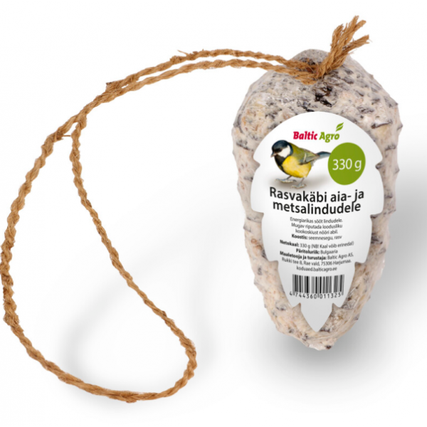 Riputatav linnusöötja "FAT CONE" 330g