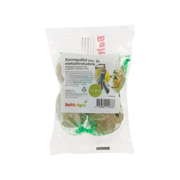 Корм для птиц "FAT BALLS" 4 x 84g