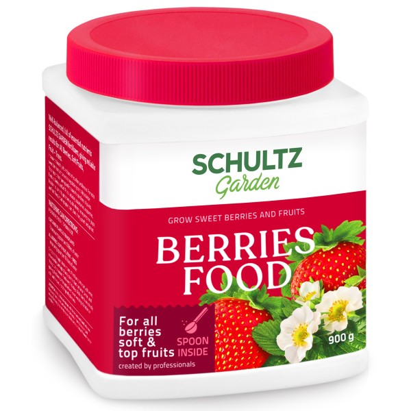Schultz maasikate ja põõsaste väetised BERRIES FOOD 900g
