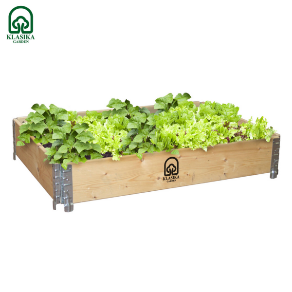 Puidust tõstetud voodi Klassikaline aed 1200 x 800 mm