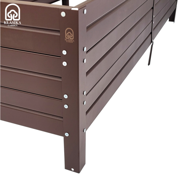 Kõrghaljastus Classic Garden 1500 x 750 mm värvitud (RAL 8017 pruun)