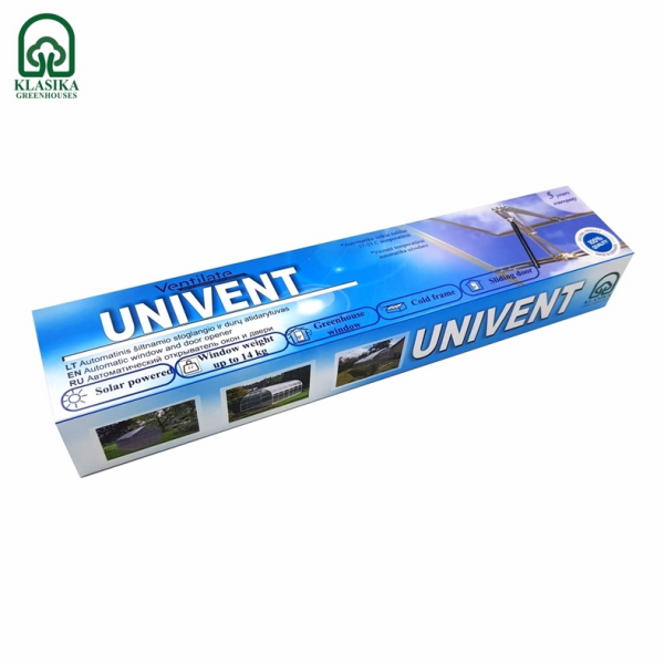 Автоматическое открывание дверей теплицы UNIVENT