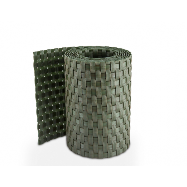 Tvoros juosta MIKKO Rattan 19cm x 12,75m žalia MK-12