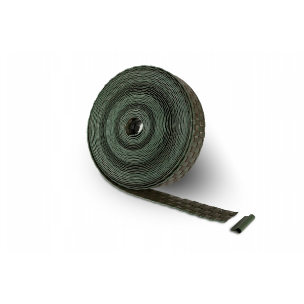 Piirdeaia lindi MIKKO Rattan 4,75cm x 12,75m, roheline MK-12