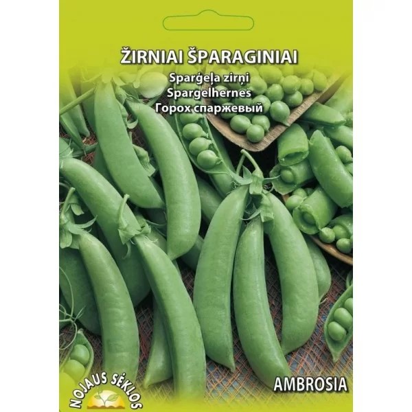 Žirniai cukriniai Ambrosia 20g BIG PACK