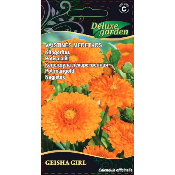 Календула лекарственная Geisha Girl 1g