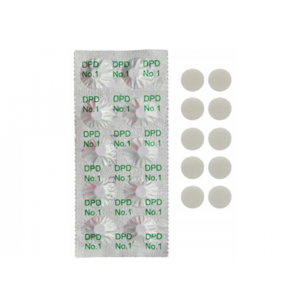 GAMIX DPD chloro kiekio matavimo tabletės. 10vnt