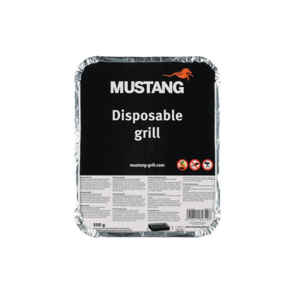 MUSTANG cühekordselt kasutatav grill.