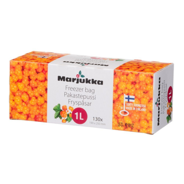 MARJUKKA puuviljade sügavkülmutuskotid 1L 130tk