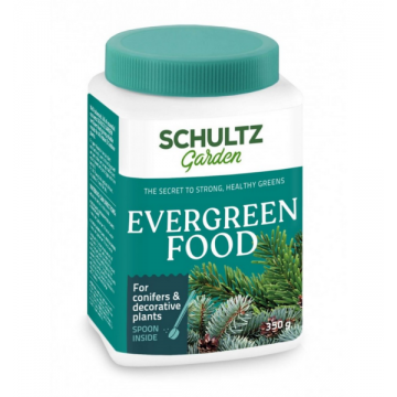 Schultz väetis okaspuudele...