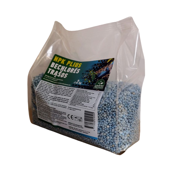 NPK 12-12-17 Universalios bechlorės trąšos. 2kg