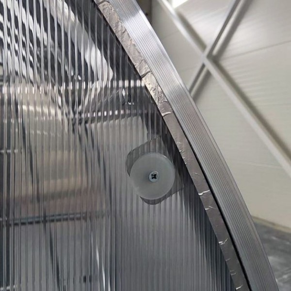 Šiltnamis KLASIKA Slim - 6 mm storio kanalinis polikarbonatas - 2 x 2 m (4 m²)