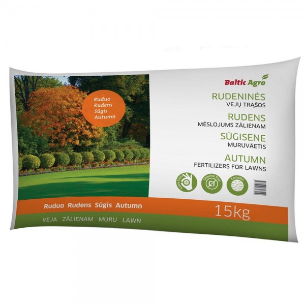 TRĄŠOS VEJOMS RUDENINĖS (15 KG)