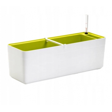 Rõdu lillekast 60cm. Valge