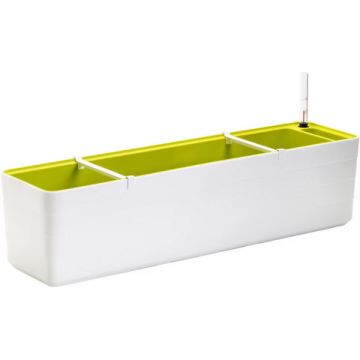 Rõdu lillekast 80cm. Valge