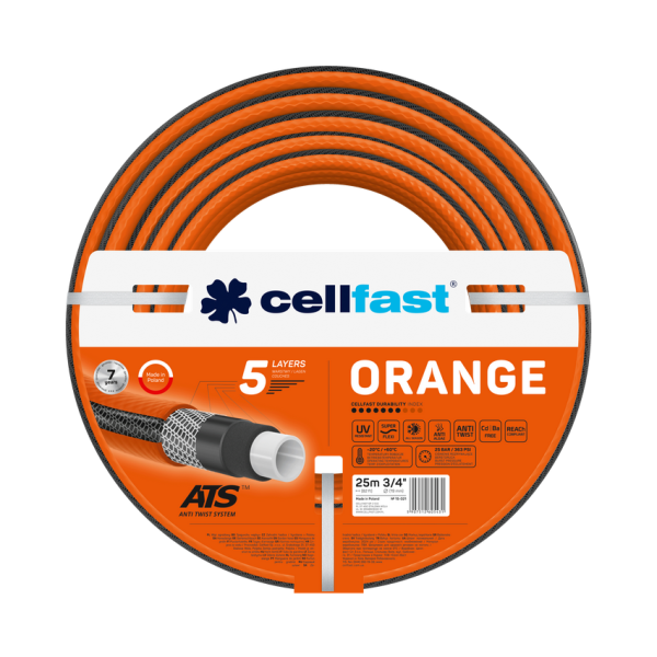 Cellfast aiavoolik ORANGE ATS 3/4" 25m