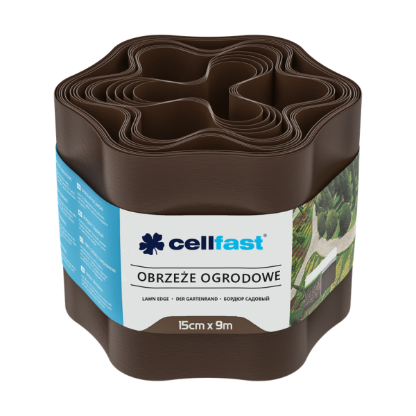 Cellfast aia muru piiramine pruun.15cm x 9m