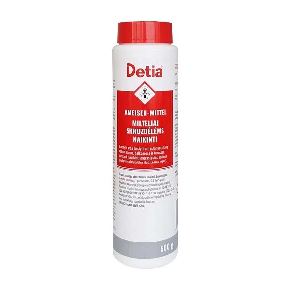 DETIA sipelgatõrjepulber, 500 g