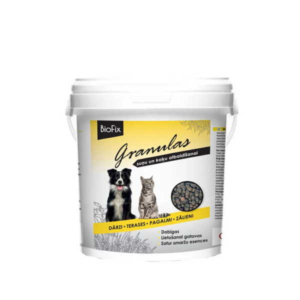 BIOFIX Pet stop pelletid koertele ja kassidele 1 kg