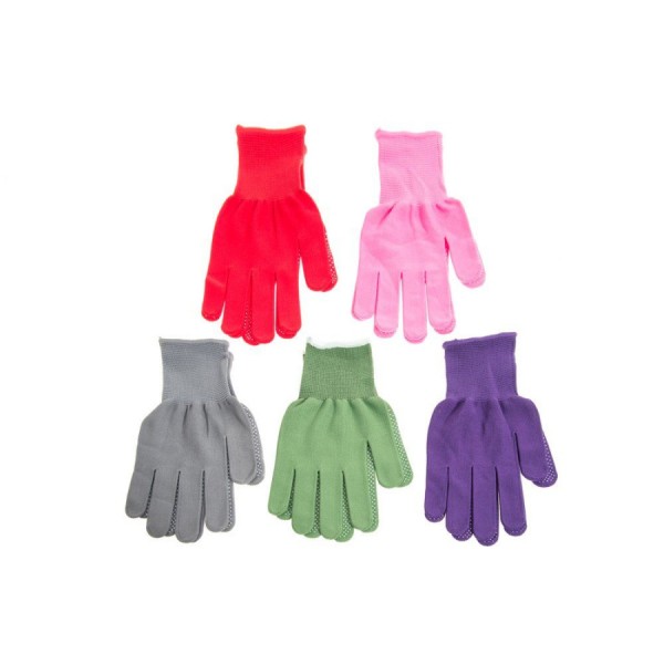 TARMO medvilninės plonos pirštinės su taškeliais 8 dydis 5 vnt