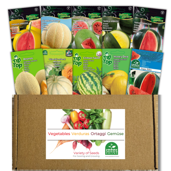 Arbūzų ir melionų sėklų rinkinys 10 vnt.